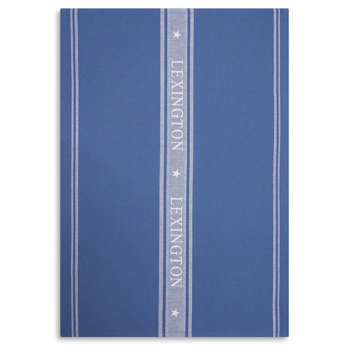 Torchon Icons Star 50x70 cm - Blue-white - Lexington