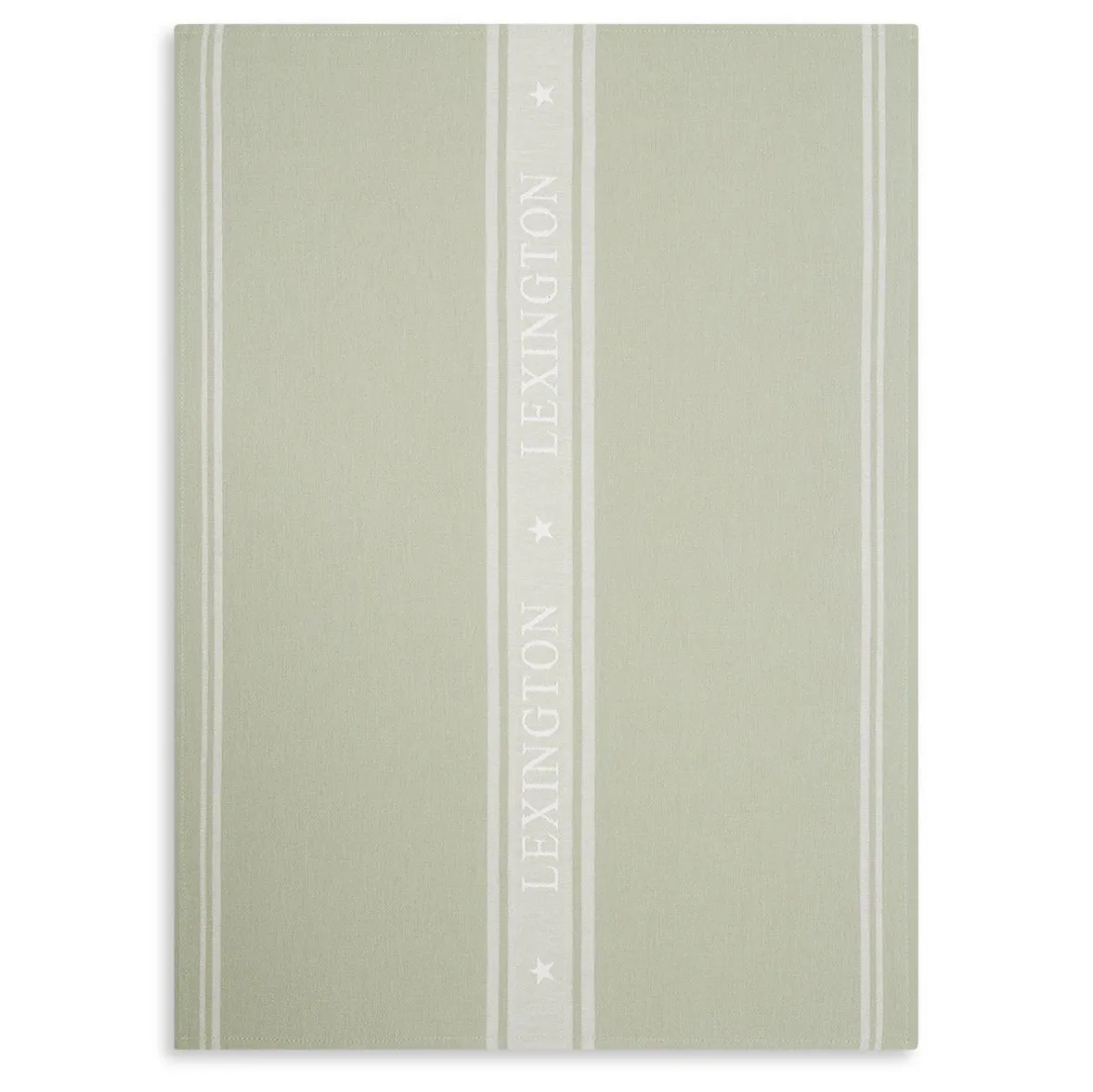 Torchon Icons Star 50x70 cm, Sage green-white Lexington