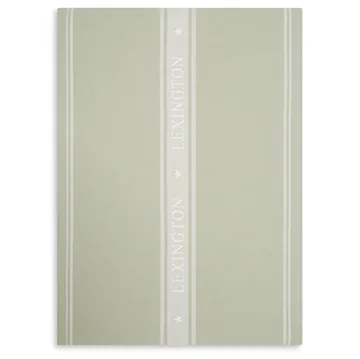Torchon Icons Star 50x70 cm - Sage green-white - Lexington