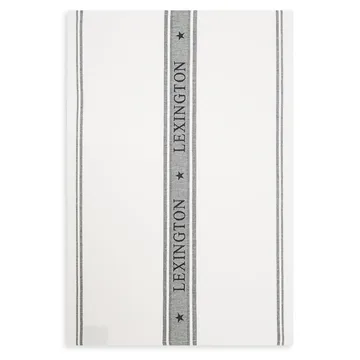 Torchon Icons Star 50x70 cm - White-black - Lexington