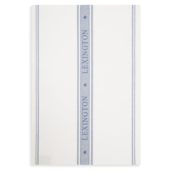 Torchon Icons Star 50x70 cm - White-blue - Lexington