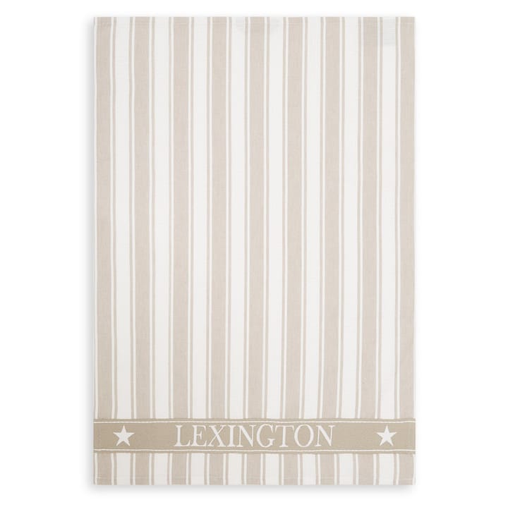 Torchon Icons Waffle Striped 50x70 cm - Beige-white - Lexington