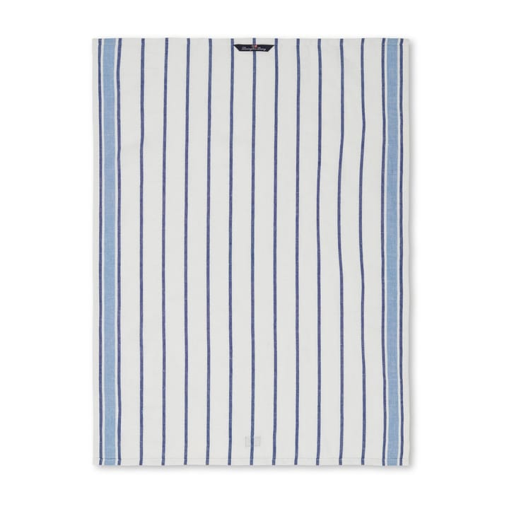 Torchon Striped 50x70 cm, White-blue Lexington