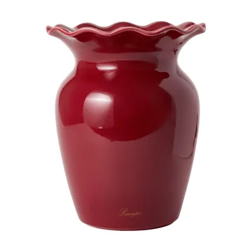 Vase Wavy - Red, 25 cm - Lexington
