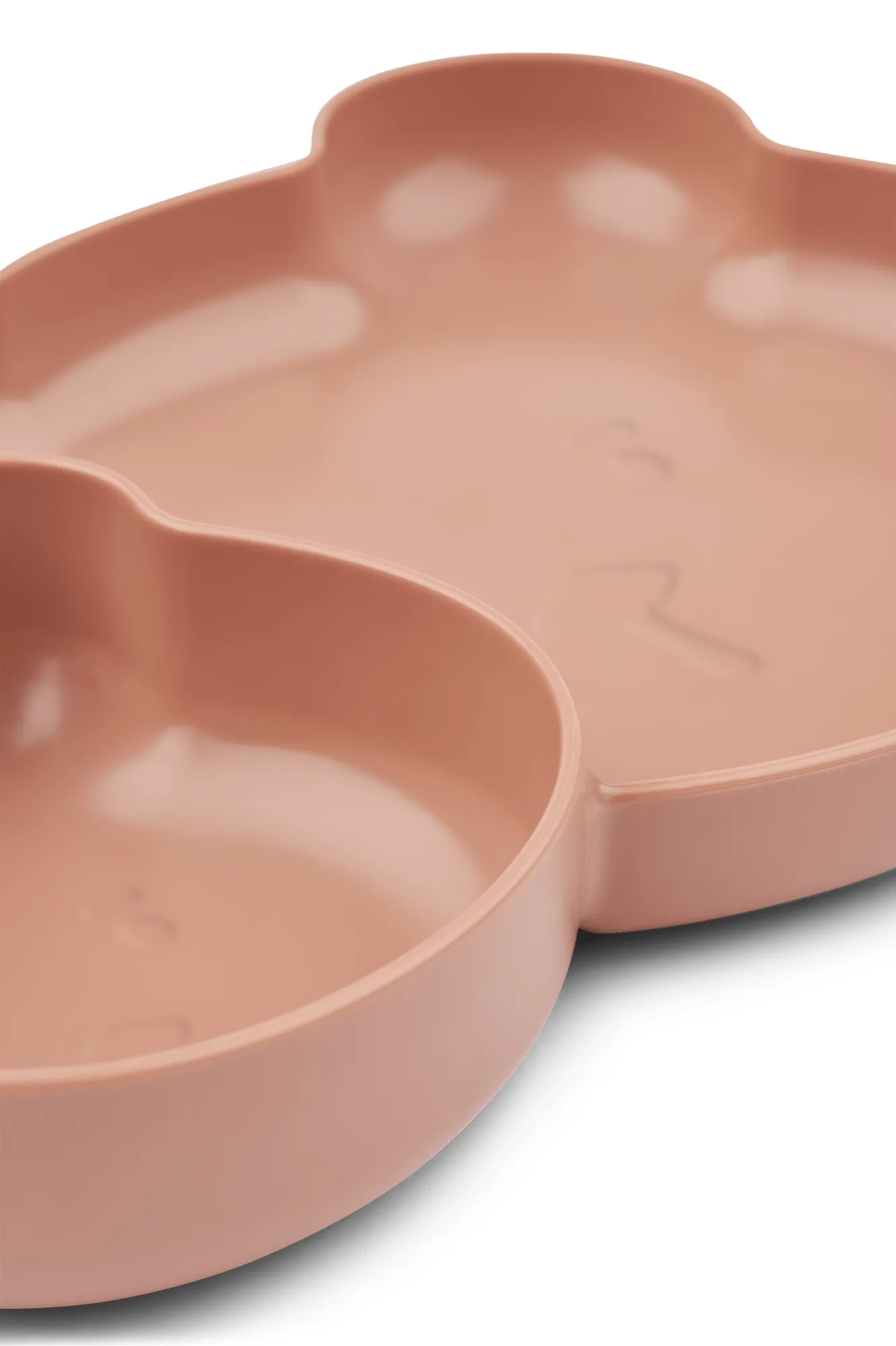 Assiette à compartiments Magus Bear Divider 2 pièces, Pale tuscany Liewood