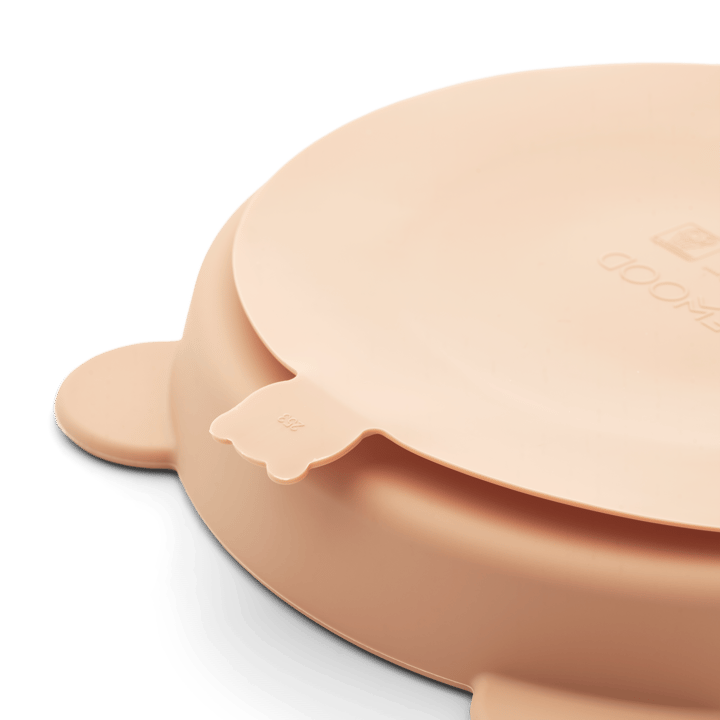 Assiette compartimentée Stacy Lot de 2, Mustard-tuscany rose mix Liewood