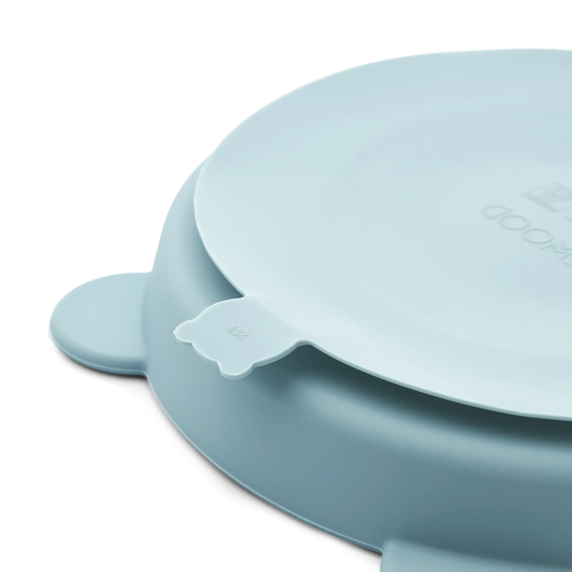 Assiette compartimentée Stacy Lot de 2, Sea blue-Whale blue Liewood