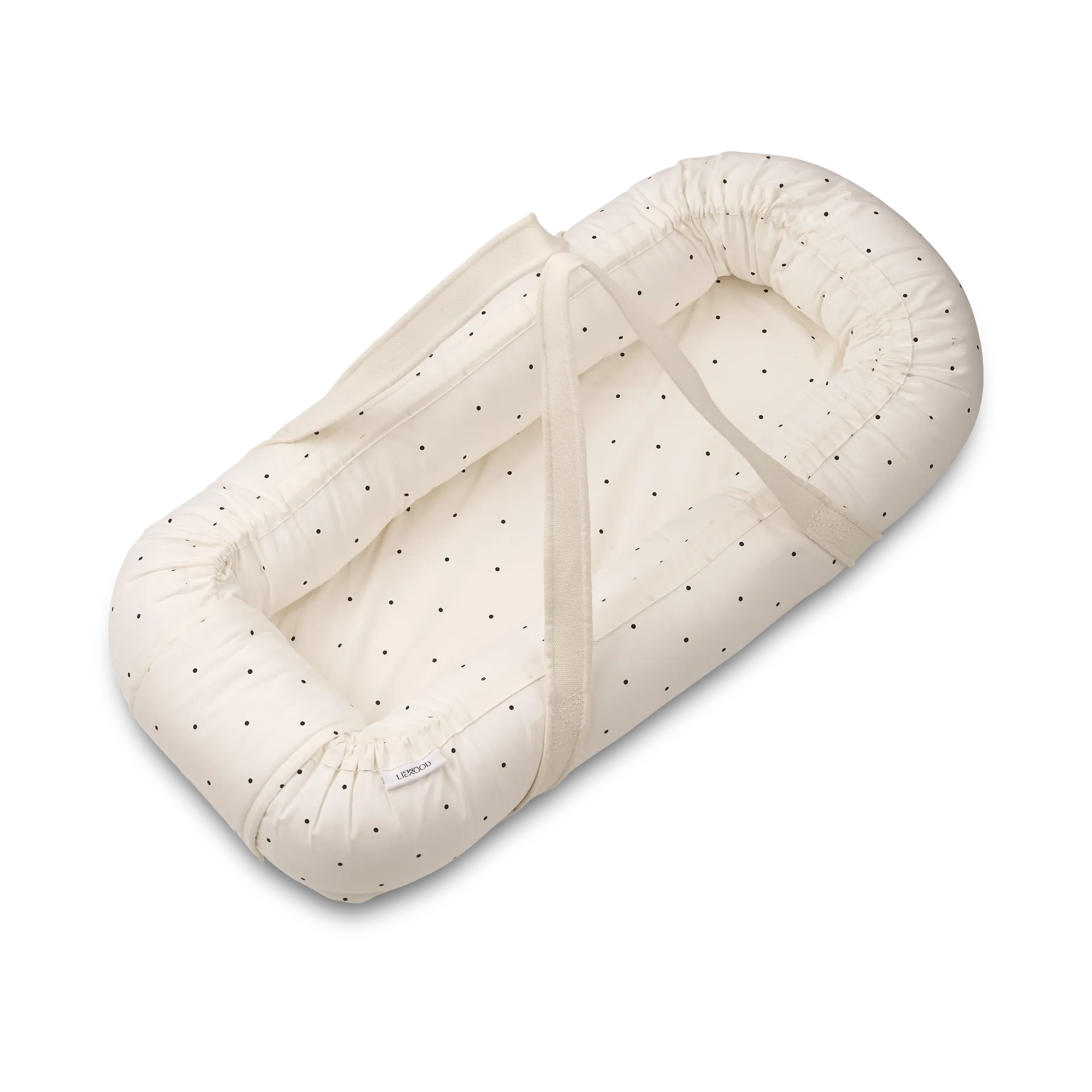 Babynest imprimé Gro, Classic dot creme de la creme Liewood