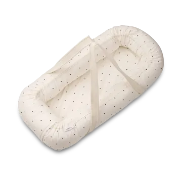 Babynest imprimé Gro - Classic dot creme de la creme - Liewood