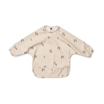 Bavoir à manches Merle - Peach-Sea shell mix - Liewood