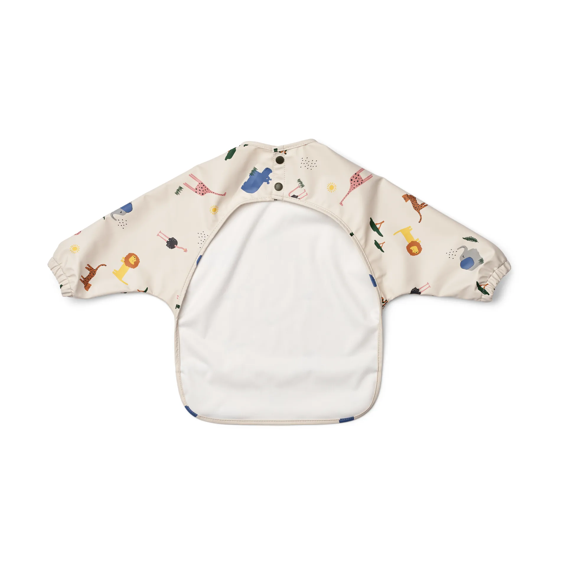 Bavoir à manches Merle, Safari sandy mix Liewood