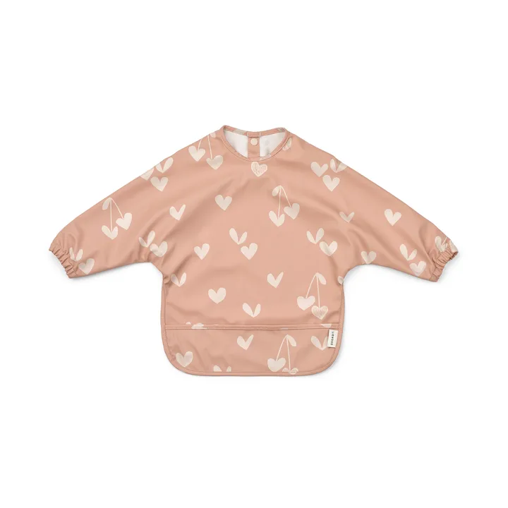Bavoir à manches Merle - Sweethearts-pale tuscany - Liewood