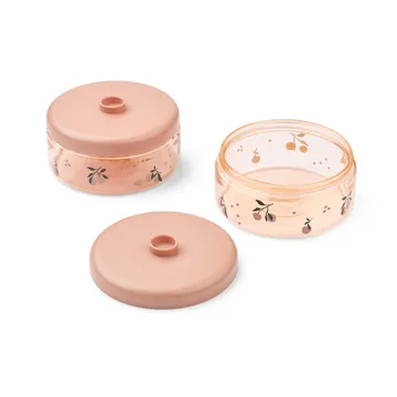 Bocaux alimentaires pour enfants Dominique 500 ml 2 pièces - Peach-sea shell - Liewood