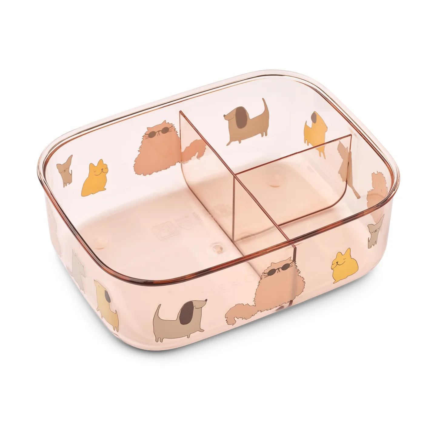 Boîte à lunch Arthur 13,5x17 cm, Cats and Dogs-Sandy Liewood