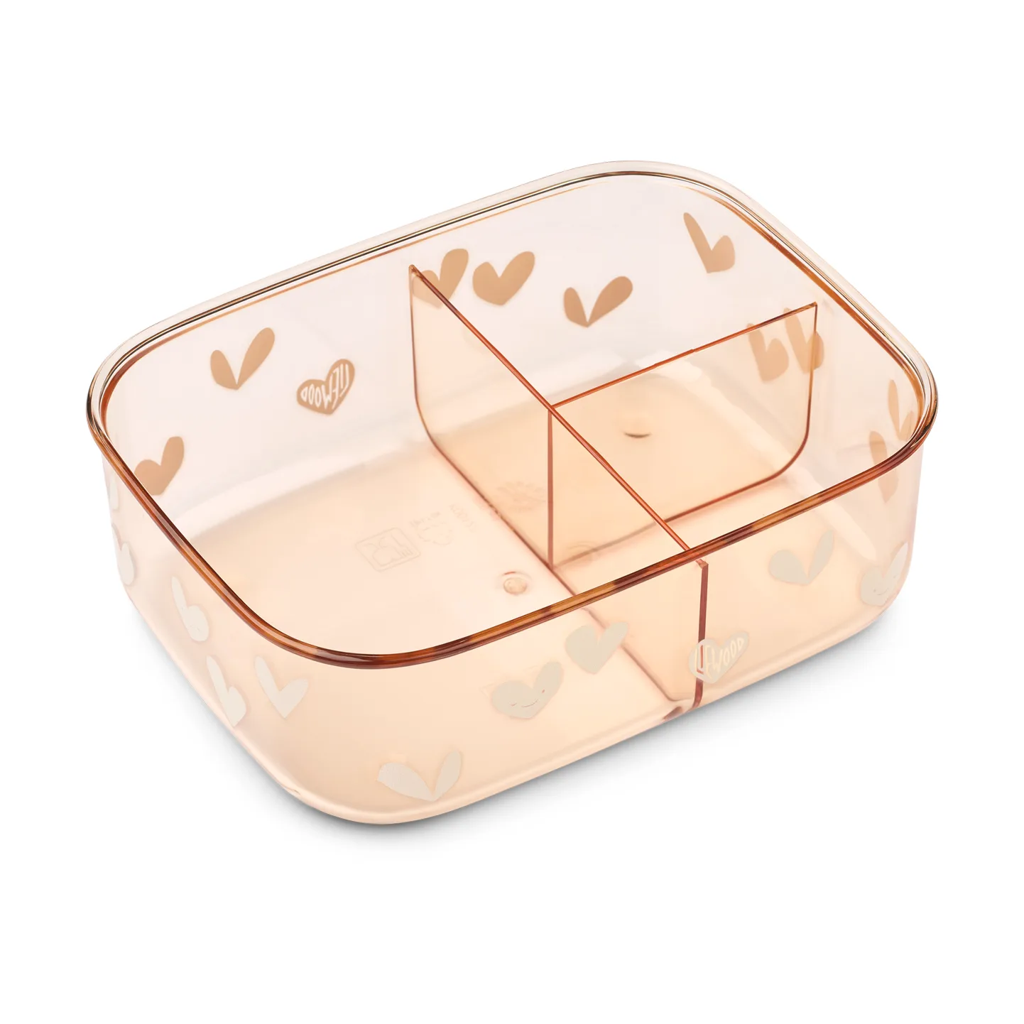 Boîte à lunch Arthur Tritan 13,5x17 cm, Sweethearts-pale tuscany Liewood