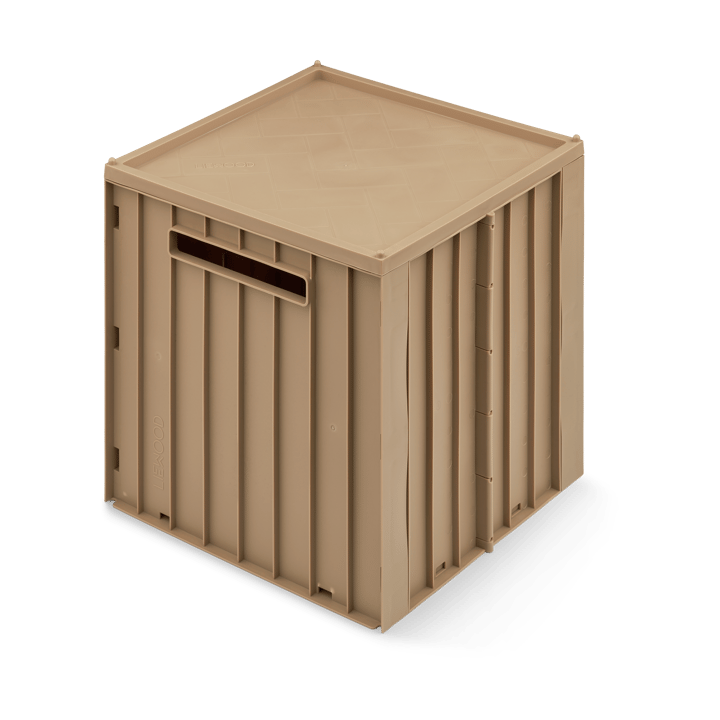 Boîte de rangement avec couvercle Elijah 31x31 cm, Oat Liewood