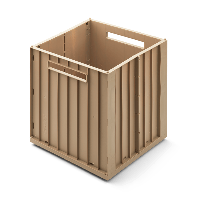 Boîte de rangement avec couvercle Elijah 31x31 cm, Oat Liewood