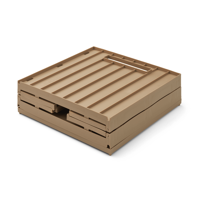 Boîte de rangement avec couvercle Elijah 31x31 cm, Oat Liewood