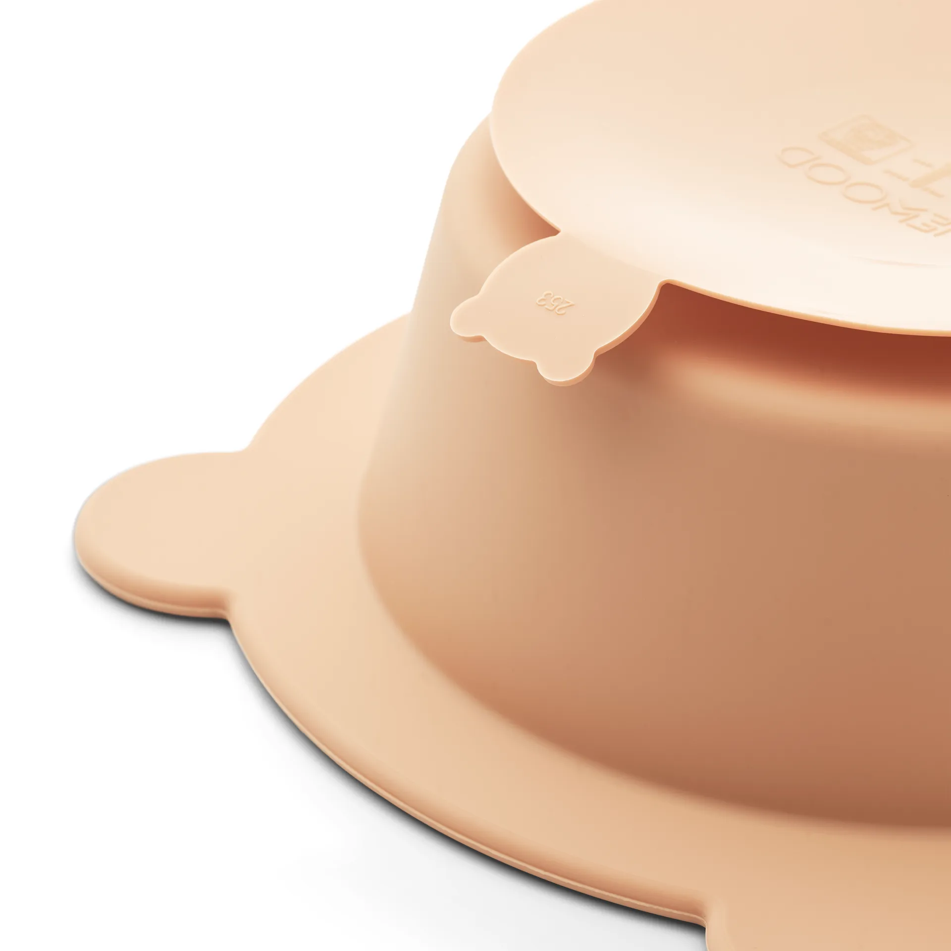 Bol avec ventouse Peony Ø16 cm lot de 2, Mustard-tuscany rose mix Liewood