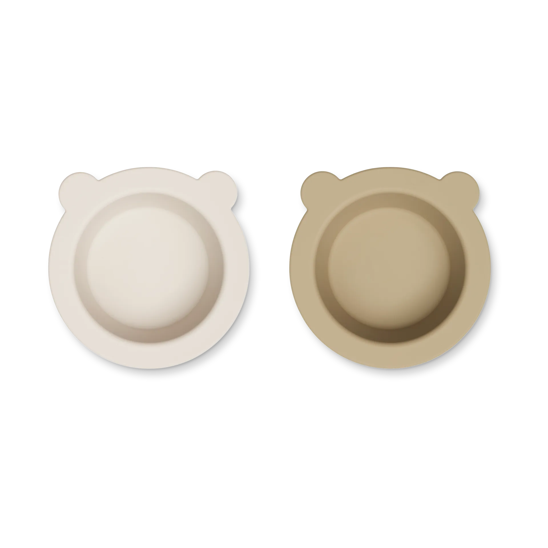 Bol avec ventouse Peony Ø16 cm lot de 2, Sandy-Oat Liewood