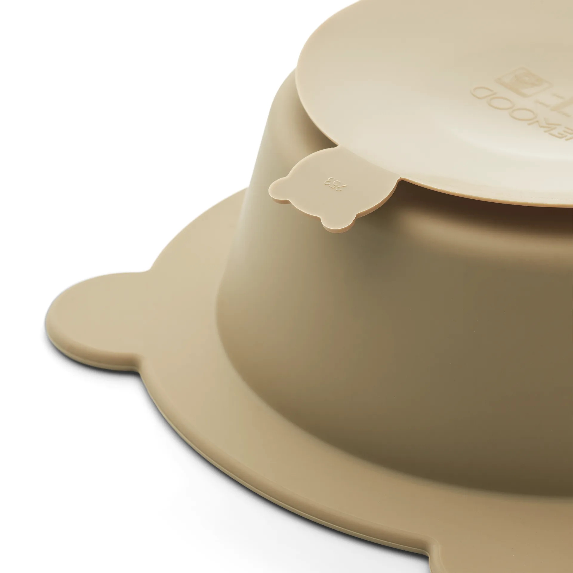 Bol avec ventouse Peony Ø16 cm lot de 2, Sandy-Oat Liewood