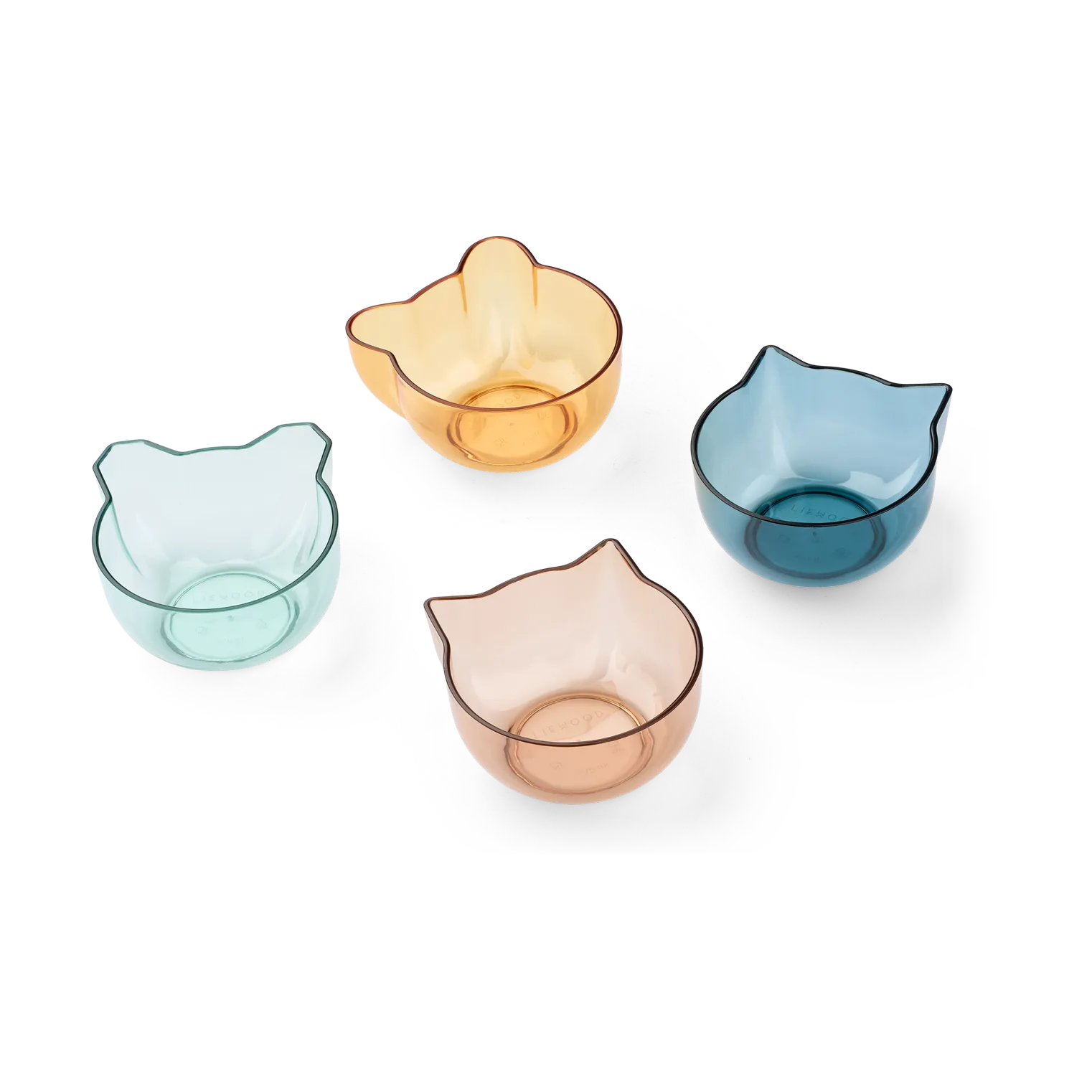 Bol en Tritan Berno 27,5 cl, 4 pièces, Indigo multi mix Liewood