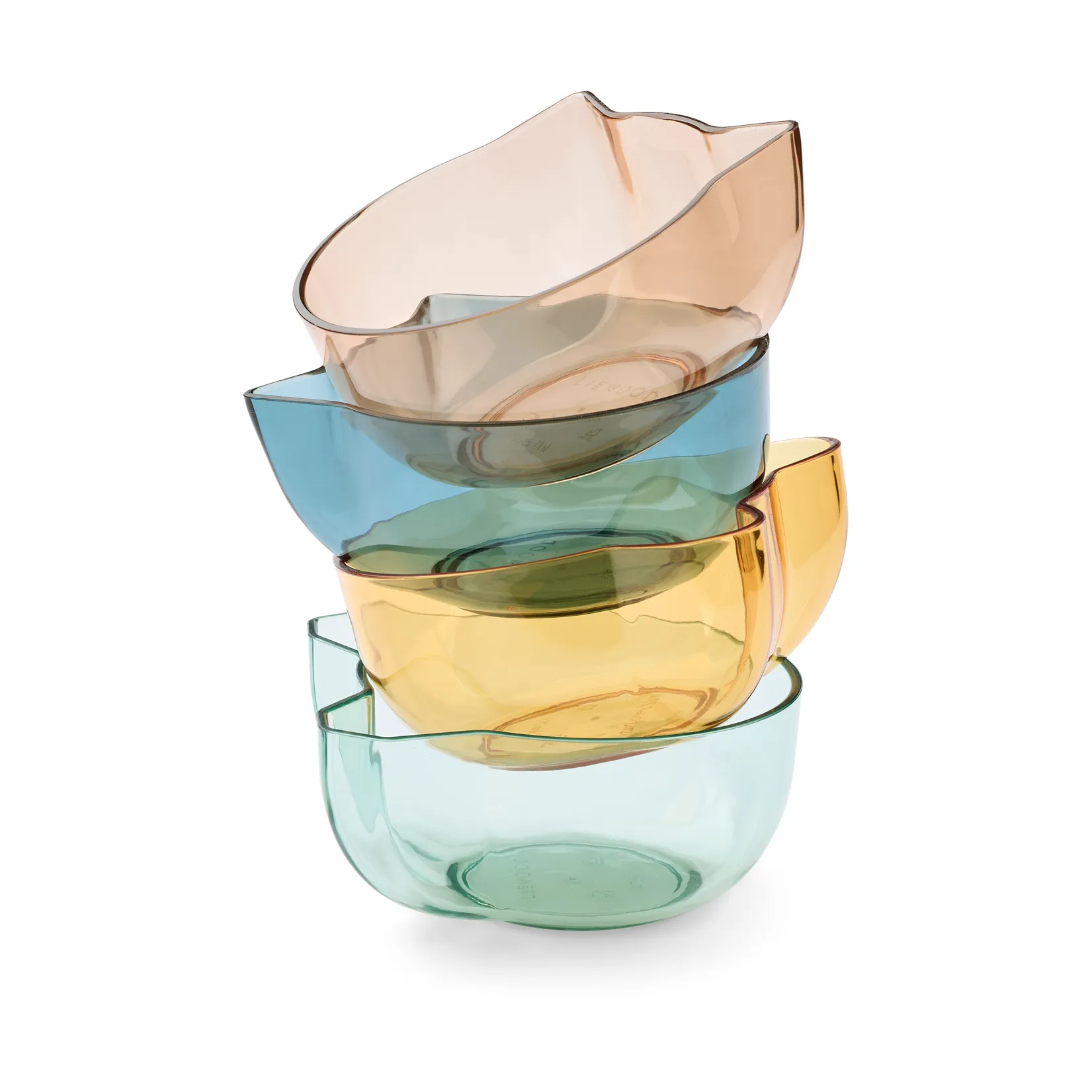 Bol en Tritan Berno 27,5 cl, 4 pièces, Indigo multi mix Liewood