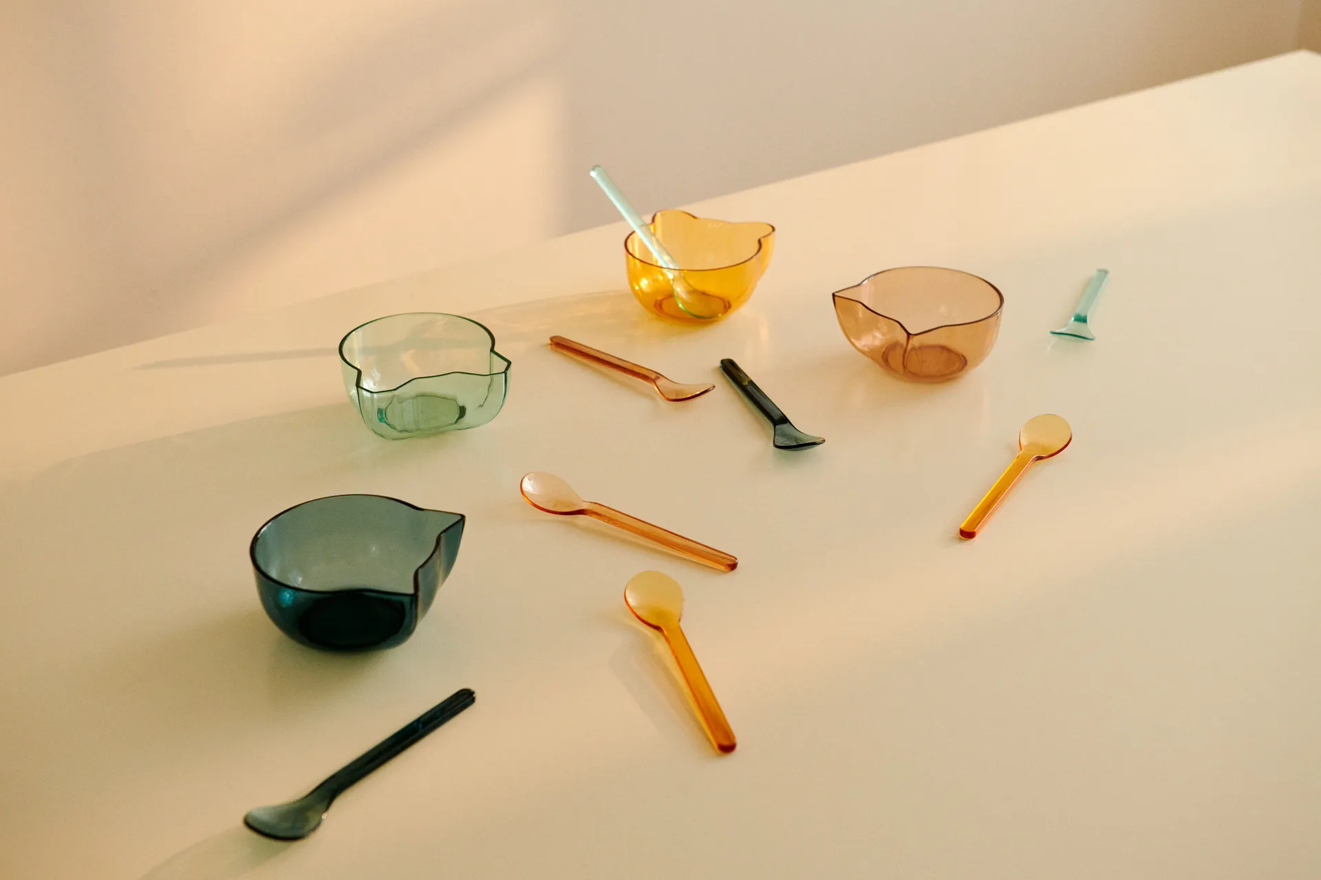 Bol en Tritan Berno 27,5 cl, 4 pièces, Indigo multi mix Liewood