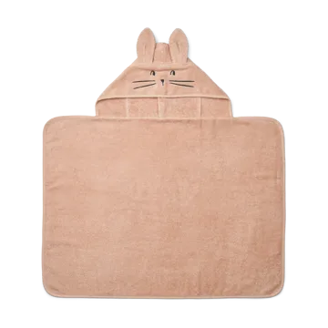 Cape de bain à capuche Vilias Rabbit 60x80 cm - Pale tuscany - Liewood