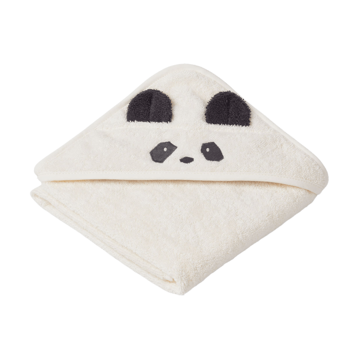 Cape de bain Albert 70x70 cm - Panda creme de la creme - Liewood