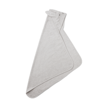 Cape de bain Albert 70x70 cm - Rabbit dumbo grey - Liewood