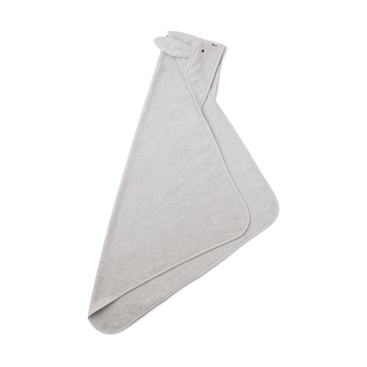 Cape de bain Albert 70x70 cm, Rabbit dumbo grey Liewood