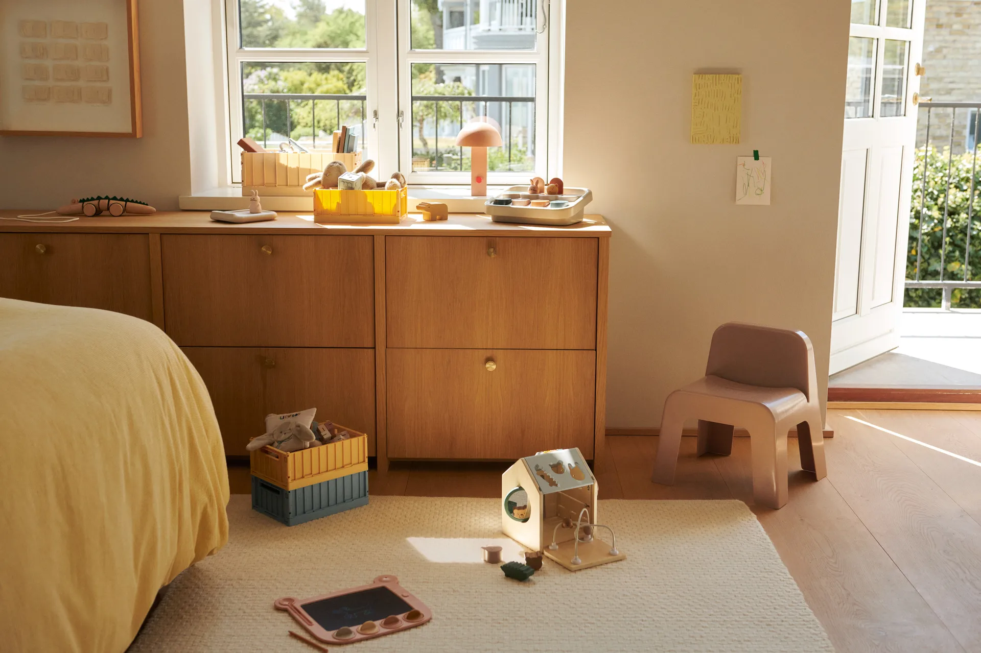 Chaise haute Chase, Pale tuscany Liewood