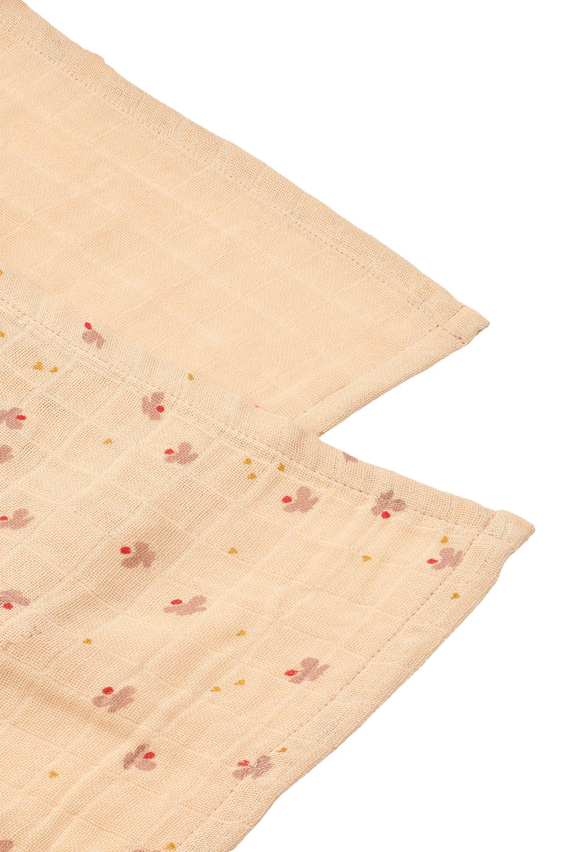 Couverture en mousseline Lewis Lot de 2 65x65 cm, Mini butterfly-apple blossom mix Liewood