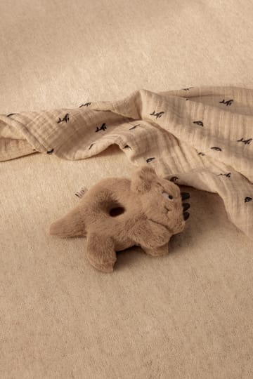 Couverture en mousseline Lewis Lot de 2 65x65 cm - Mini whale-Sandy - Liewood