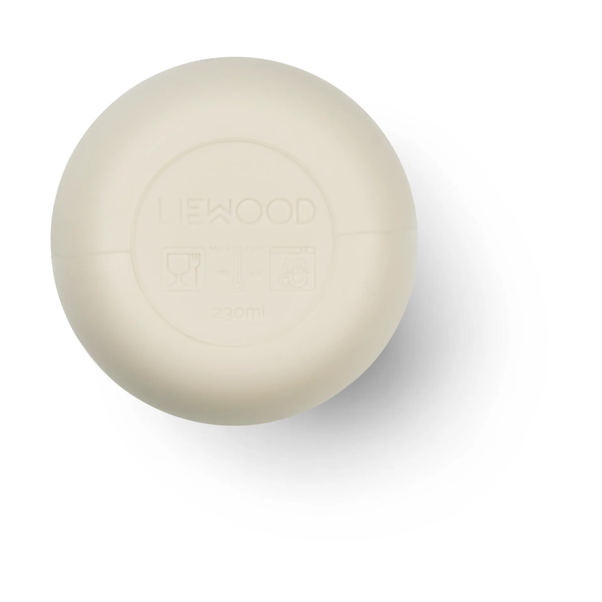 Gobelet avec paille Ellis imprimé 23 cl, Peach-Sea shell mix Liewood