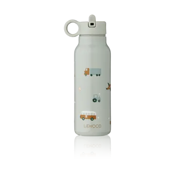 Gourde Falk 35 cl - Vehicles-dove blue mix - Liewood