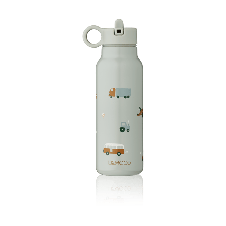 Gourde Falk 35 cl - Vehicles-dove blue mix - Liewood