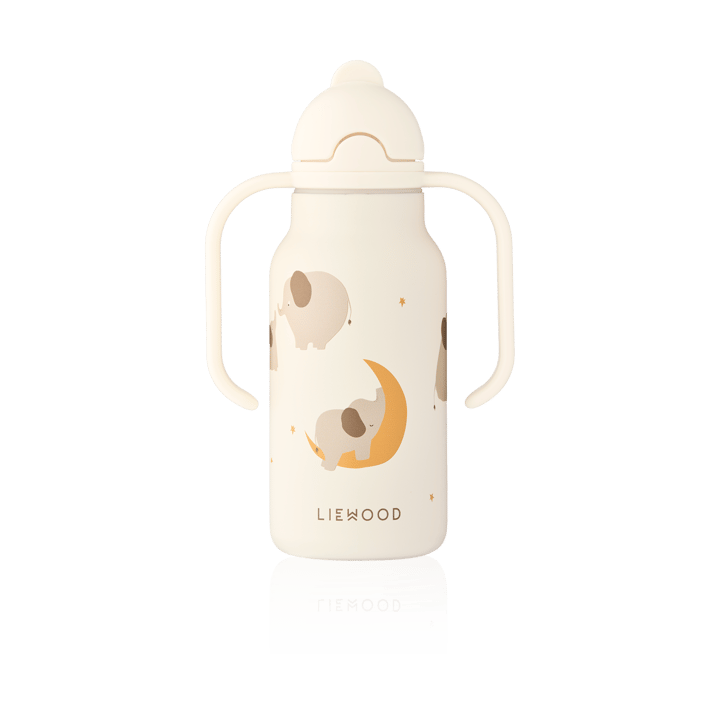 Gourde Kimmie 25 cl - Elephant-Creme de la creme - Liewood