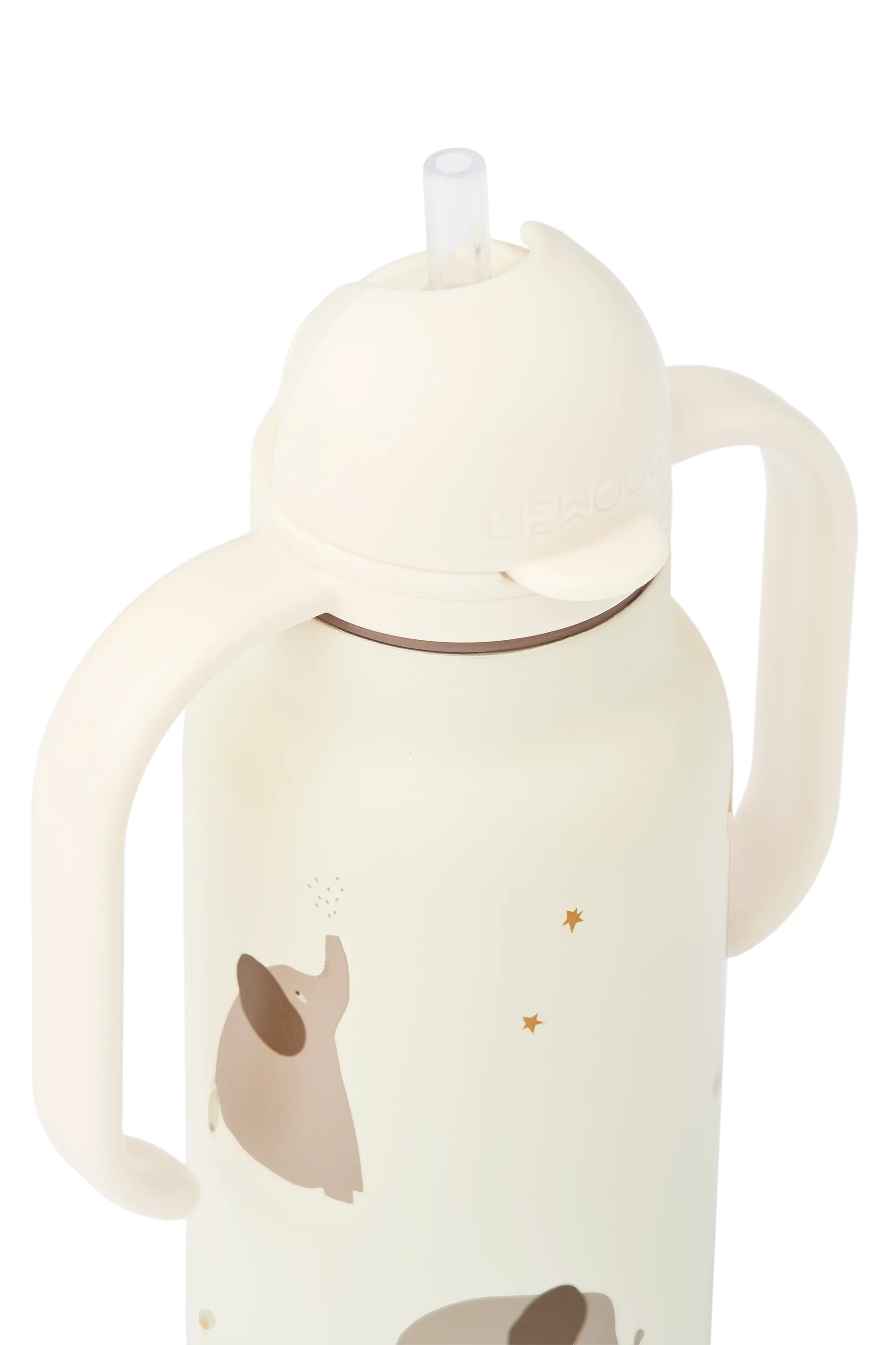 Gourde Kimmie 25 cl, Elephant-Creme de la creme Liewood