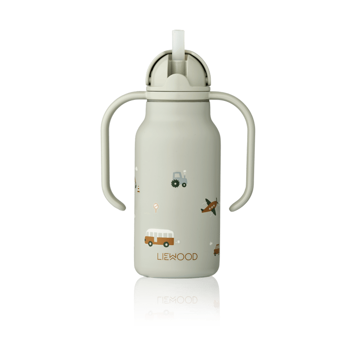 Gourde Kimmie 25 cl, Vehicles-Dove blue Liewood