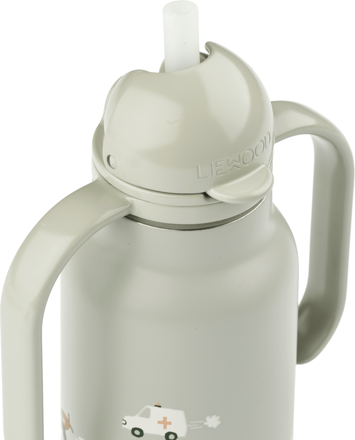 Gourde Kimmie 25 cl, Vehicles-Dove blue Liewood
