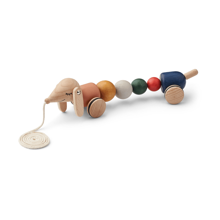 Jouet à tirer Barthes - Golden caramel multi mix - Liewood