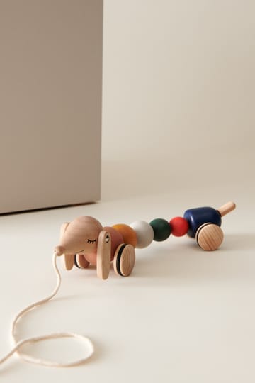 Jouet à tirer Barthes - Golden caramel multi mix - Liewood