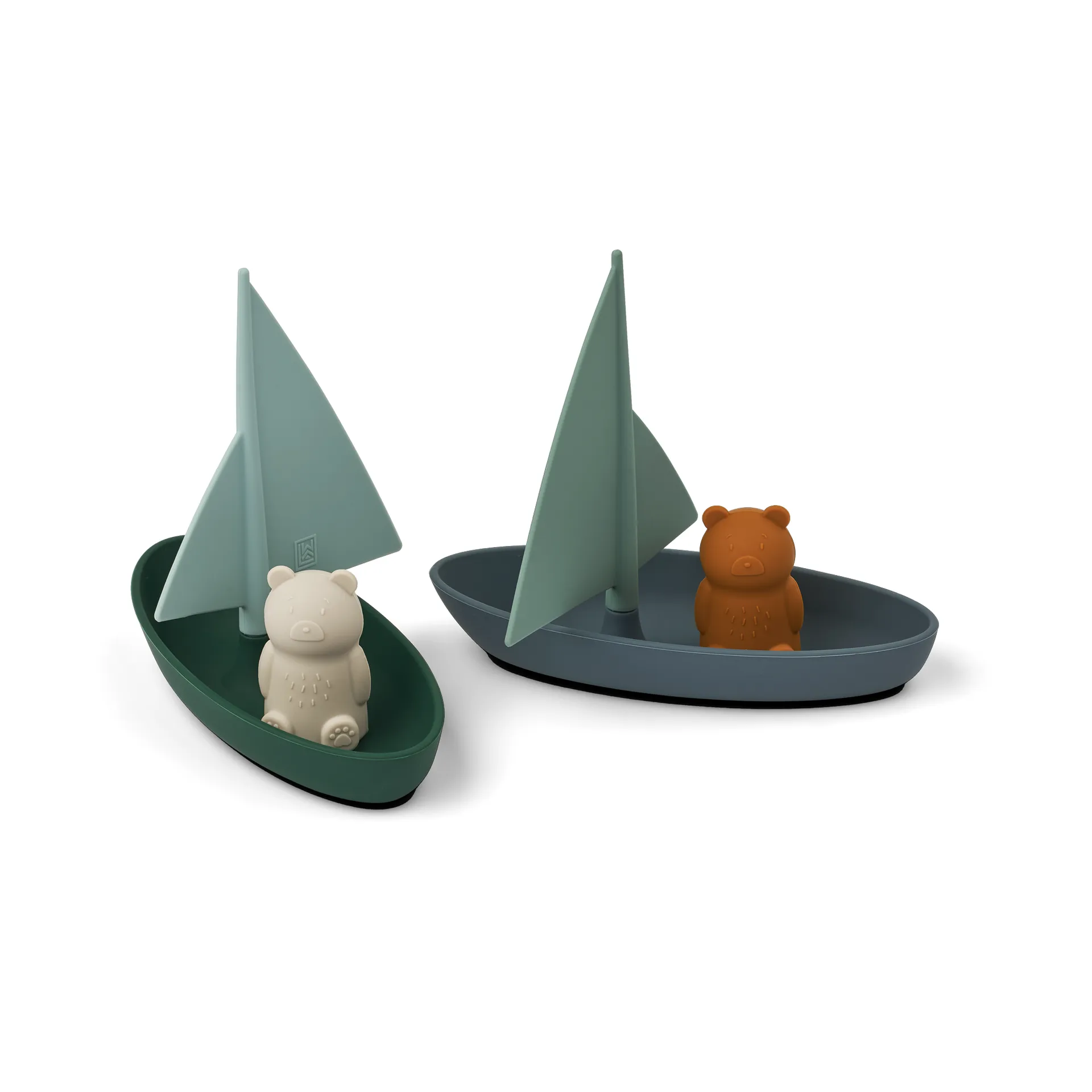 Jouet de bain Ensley bateaux 2 pièces, Whale blue multi mix Liewood