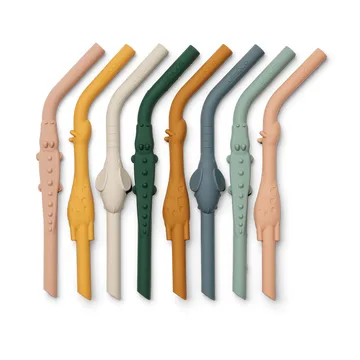 Pailles Carlson All Together 8 pièces - Yellow mellow multi mix - Liewood