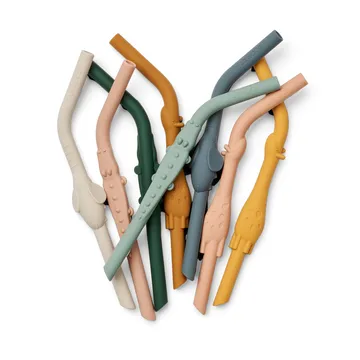 Pailles Carlson All Together 8 pièces - Yellow mellow multi mix - Liewood