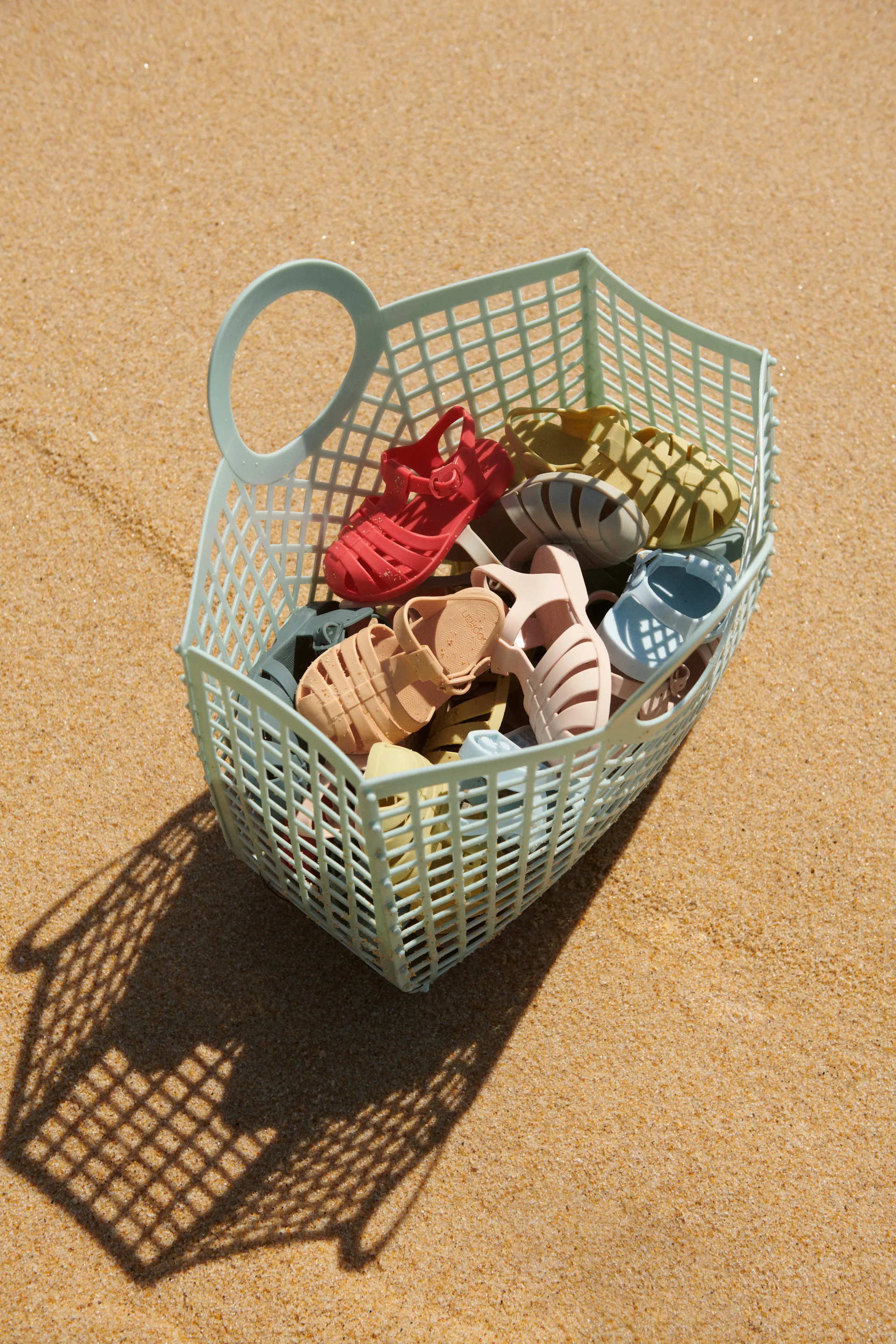 Panier de rangement Bloom, Light Peppermint Liewood