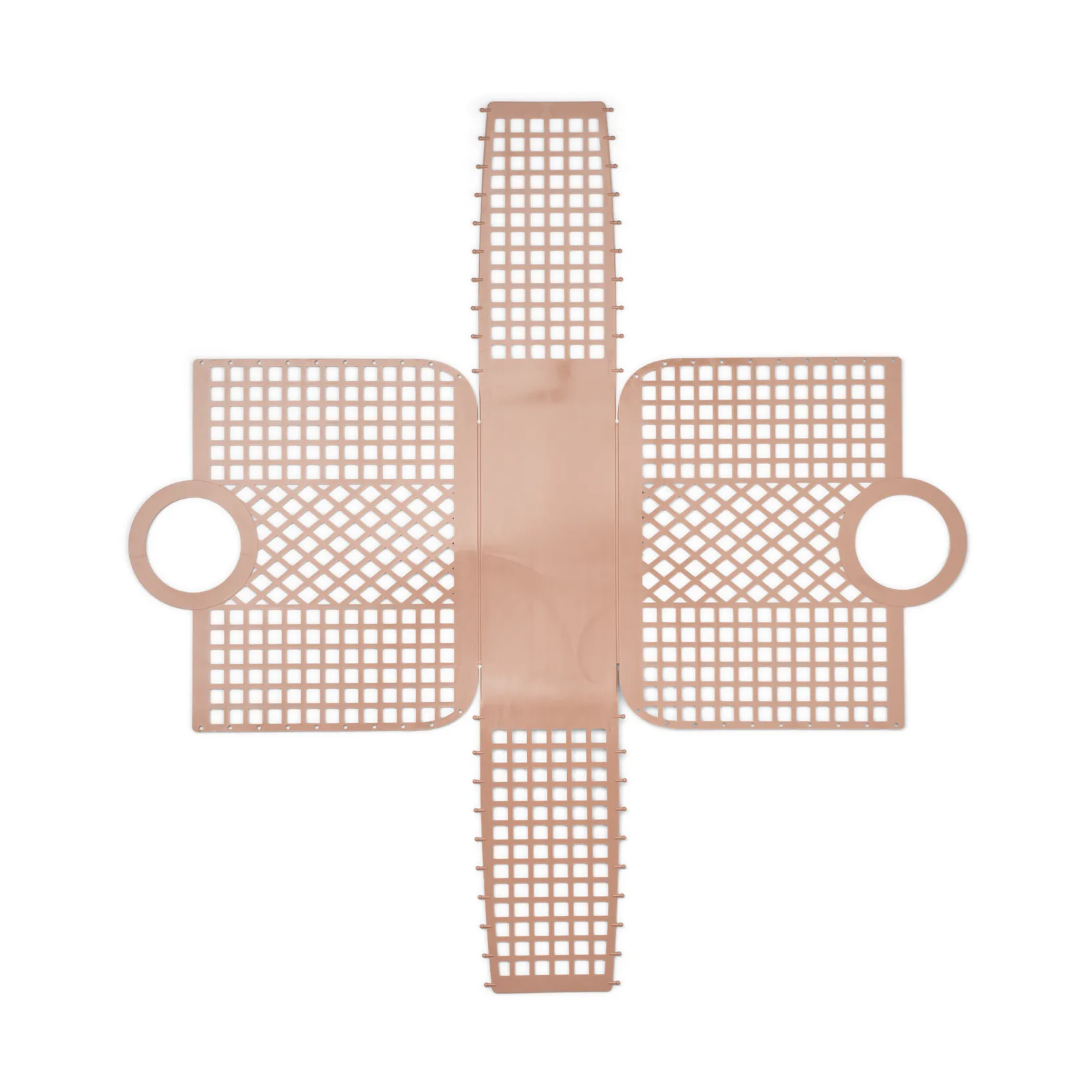 Panier de rangement Bloom, Rose Liewood