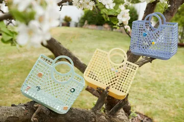 Panier Samantha avec breloques - Light Peppermint - Liewood